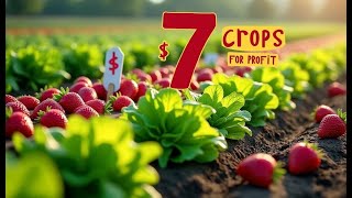 7 HighDemand Crops to Grow for Profit HighDemandCrops FarmingBusiness AgroIdeas [upl. by Anwad]