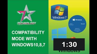 How to Run a Program in Compatibility Mode With Windows 10 8 and 7 in 2018 👨‍💻⚙️🛠️ [upl. by Eitnom552]