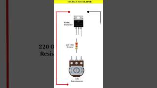 Voltage regulator using transistorshorts [upl. by Illil771]