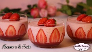 Recette de Mousses à la Fraise [upl. by Mercier]