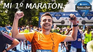 ZURICH ROCK´N´ROLL MARATON MADRID  MI PRIMERA MARATON [upl. by Arraeit]