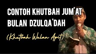 CONTOH KHUTBAH JUMAH BULAN DZULQADAH DALAM BAHASA JAWA [upl. by Aivila217]