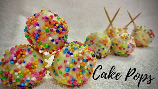 How to make Cake pops  Easy cake pops recipe  Kids Dessert recipe  Cake pops  Homemade cake pop [upl. by Jana]