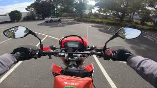 Motorcycle license  Check ride assessment  Victoria  Australia [upl. by Citarella]