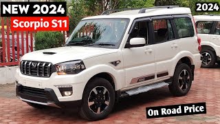 Mahindra Scorpio Classic S11 New 2024  Scorpio 2024 New Model  Price Full Details Review [upl. by Suzzy]