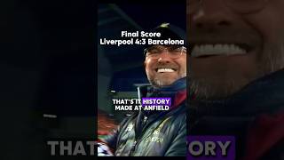 Liverpool vs Barcelona 40 2019 Epic Comeback shorts [upl. by Hayyifas716]