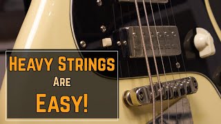 Why HEAVY Strings Can Be EASIER to Play Than Light Strings [upl. by Rhiana]