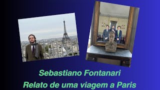 Live AOP com Sebastiano Fontanari relato de uma viagem a Paris [upl. by Ingold237]