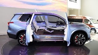 Maxus D90 Concept SUV at Beijing Auto show 2016 [upl. by Inalel]