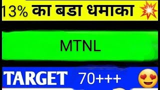 mtnl share latest news today mtnl share analysis mtnl share price target mtnl share latest news [upl. by Vyse395]