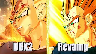 Epic moments in DBX2 and DBX2 Revamp 50 comparison Mods [upl. by Lianna]