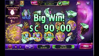 Luckyland Slots Amazing win bet 10 [upl. by Yssirhc]