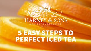 How to Brew Fresh Iced Tea from Harney [upl. by Robers]