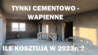 Ile kosztują tynki cementowo wapienne w 2023 rokuTynki tradycyjne Budowa domu w 2023 roku [upl. by Ametaf]