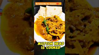 Mutton Head is Cooked ✅muttoncurryshortsshortsfeedshortvideoyoutubeshortsytshortsfoodmaking [upl. by Amii]