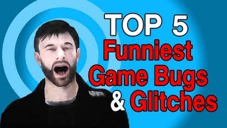 Top 5 Funniest Game Glitches amp Bugs [upl. by Assenna]