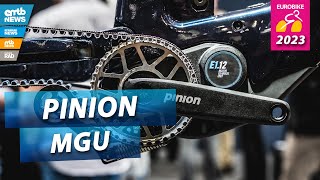 EUROBIKE 2023 – PINION MGU Getriebe amp Motor in einem 🤯 [upl. by Ydeh668]