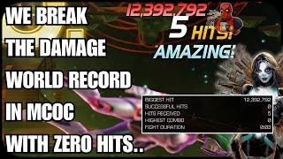 I Think We Broke MCOC… 12 Million Damage In 3 Seconds With 0 Hits World Record [upl. by Ykcin]