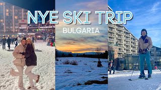 NEW YEARS EVE VLOG  Borovets ski resort Bulgaria  Snowboarding [upl. by Rego]