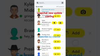 Snapchat new update coming snapchat cpafreetraffic [upl. by Catharina]