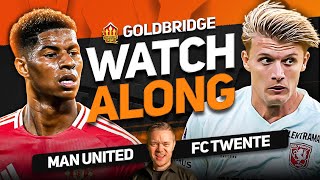 MANCHESTER UNITED vs FC TWENTE Live With MARK GOLDBRIDGE [upl. by Thursby]