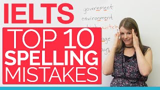 IELTS Top 10 Spelling Mistakes [upl. by Enneillij]