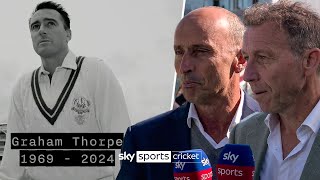 Michael Atherton and Nasser Hussain remember Graham Thorpe ❤ [upl. by Iluj572]