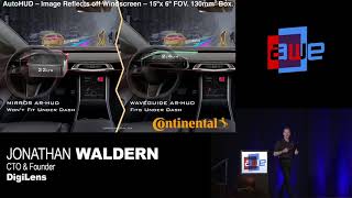 DigiLens Jon Waldern  AWE 2018 SBG Waveguide Optics for AR Applications Chinese [upl. by Enovaj]