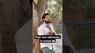 That new admission in school 🏫 shorts ytshorts schoool trending comedy [upl. by Garald]