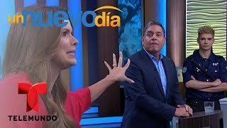 ¡Rashel Díaz llevó a Daniel Sarcos a Caso Cerrado  Un Nuevo Día  Telemundo [upl. by Phira]