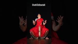 Devi Kalaratri Navaratri day 7 Navadurga dance series by Apeksha Niranjan in Bharatnatyam style [upl. by Peednas]