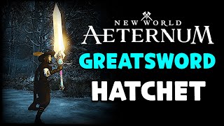 New World Aeternum  Greatsword amp Hatchet 🐱‍👤Light Melee Assassin 🔥PvP🔥 [upl. by Tterab]