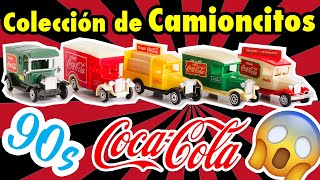 Camioncitos de COCA COLA colección de los años 90 🚒🚌🚎🚐 [upl. by Annaihr]