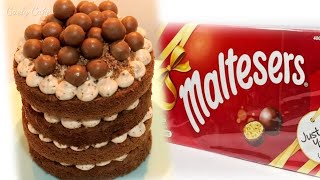 MALTESERS CREAM CAKE  Gaely Cake [upl. by Hgielrebma]