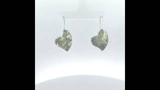 1857 FS Trees in Heart Earrings [upl. by Viking]