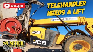 Telehandler needs a lift [upl. by Felix]