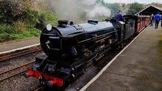 Day out at the Romney Hythe and Dymchurch Railway  the world’s smallest public railway 160324 [upl. by Bellina]