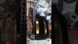 ZUSUKI J20A ENGINE over haul tukar oil pump main bearing connecting bearing piston ring [upl. by Huldah]