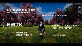 Earth2 Mid Week Market update new skin release essence token E2 skin contest [upl. by Sievert]