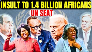 AFRICA SOUTH AFRICA EX DIPLOMAT QUESTIONED UN VETO POWER Dr ARIKANA Chihombori NEW YORK CITY DURBAN [upl. by Amerigo]