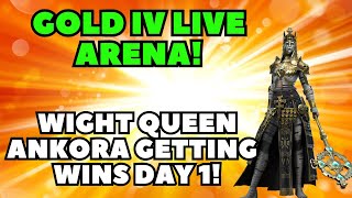 Wight Queen Ankora Getting Me Arena Wins Right After Building Her [upl. by Mitran]