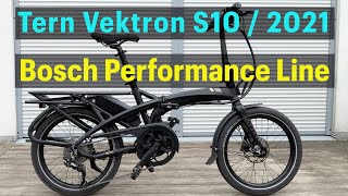 Tern Vektron S10 Performance Line 2021 [upl. by Dorrehs]