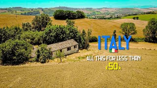 02 What 50k bought me in Italy Farmhouse with land [upl. by Colvert584]