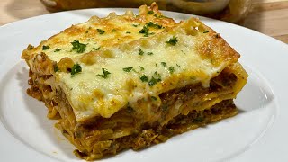 LA RECETTE DES LASAGNES AU BŒUF HACHÉ ET À LA SAUCE ROSÉE👩🏻‍🍳 Deli Cuisine [upl. by Llenol]