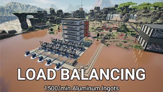 LOAD BALANCED 1500min Aluminum Ingots  Satisfactory  Update 8 [upl. by Rodriguez]