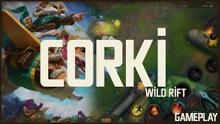 ÖZLENEN CORKI  WİLD RİFT corki corkiman leagueoflegends leagueoflegendswildrift wildrift [upl. by Jamel]