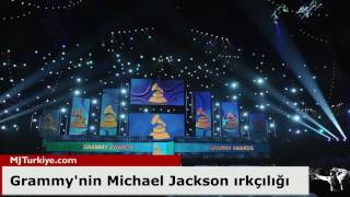 GRAMMY ÖDÜLLERİ MICHAEL JACKSON A YAPILAN IRKÇILIK [upl. by Yrrah747]