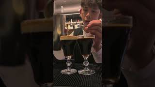 Irish Coffee Making in Dublin Ireland [upl. by Uzzi]