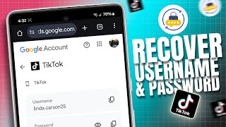 How to Recover Forgotten TikTok Username and Password on Android  Recover TikTok Account on Android [upl. by Kiyoshi]