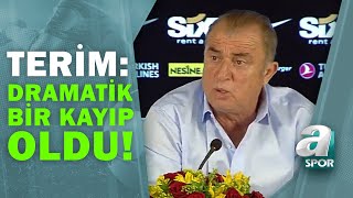 Galatasaray 3  1 Y Malatyaspor Fatih Terim Maç Sonu Basın Toplantısı Düzenledi  A Spor [upl. by Niliram]